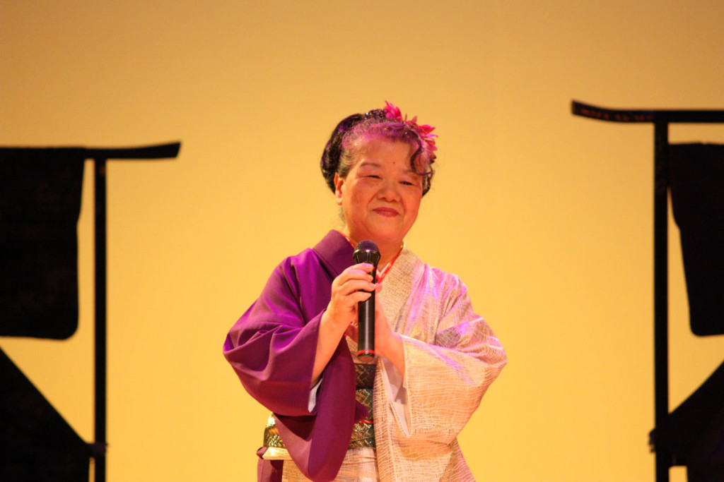 奄美新民謡の歌手、作曲家の久永美智子さん