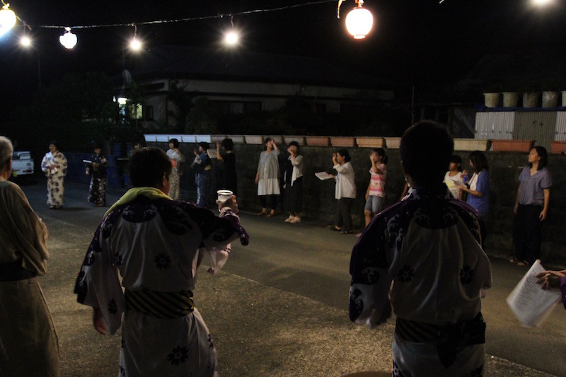 奄美大和村のキトバレ踊り：第一会場