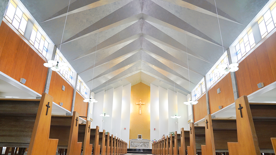 奄美大島　名瀬　教会　ケネディ　聖心教会