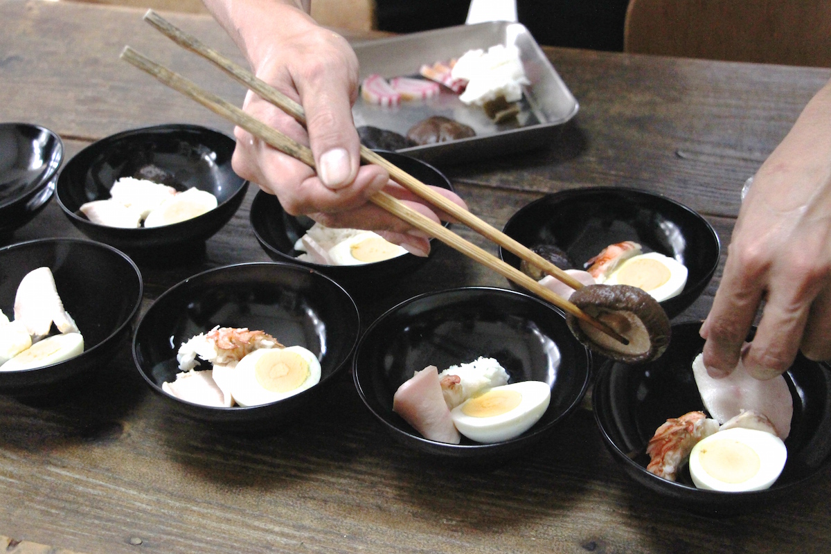 奄美のお盆送り盆に食べるお吸い物の中身な写真IMG_7523