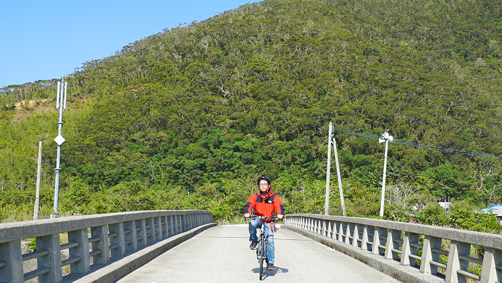 奄美市住用　レンタサイクル　三太郎の里　自転車　フナンギョの滝　amami bicycle