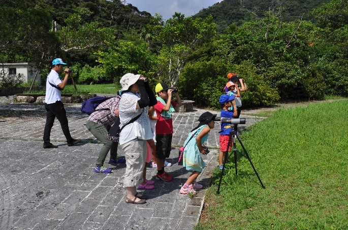 奄美大島での自然観察会