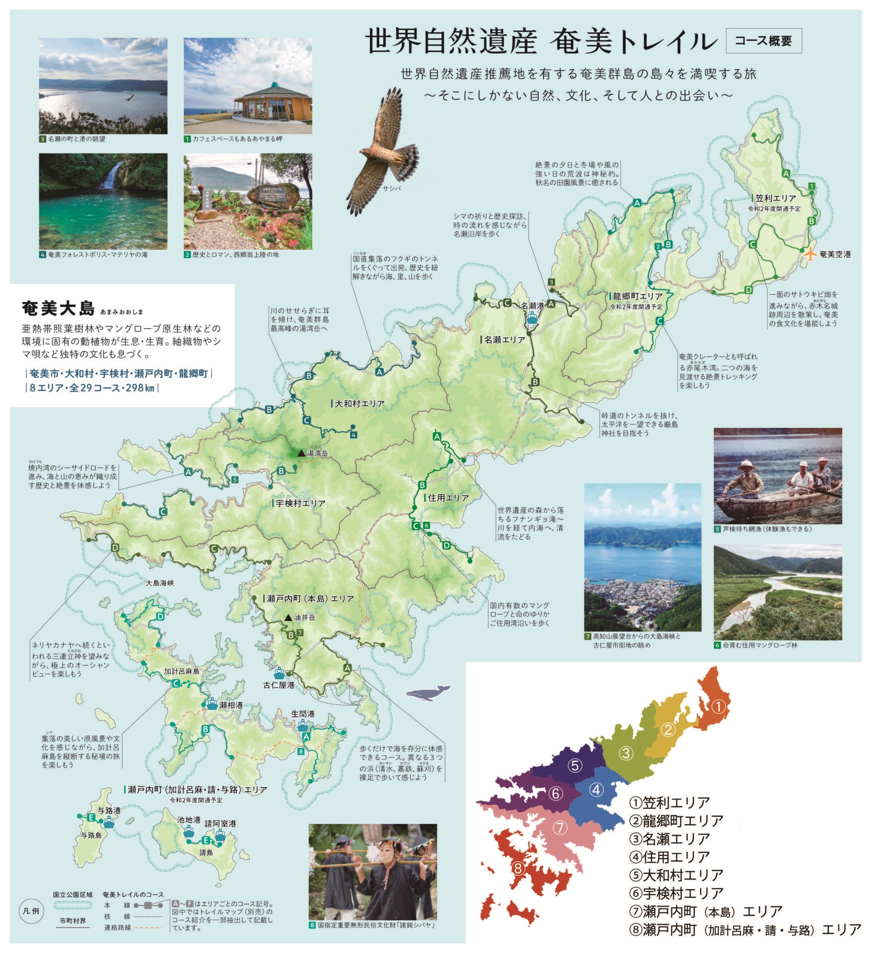 世界自然遺産奄美トレイルMap｜竹添 星児（イラストレーター）: 奄美大島トレイル マップ – GTFVYQ